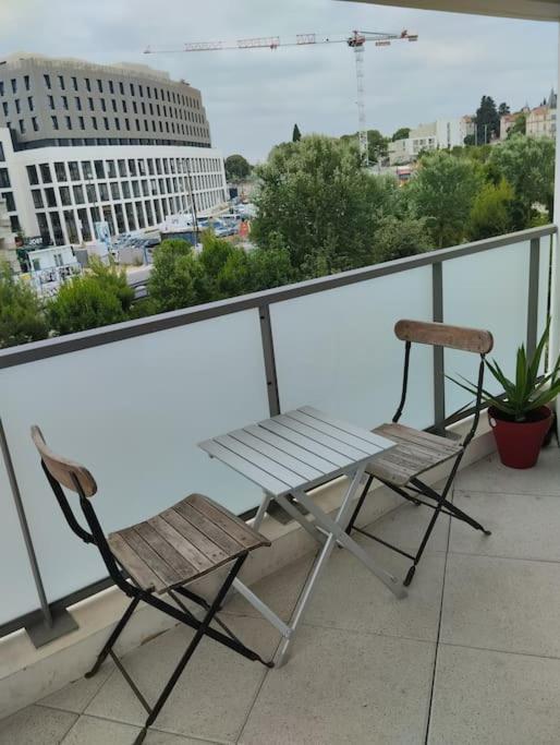 Appartement T3 Gare St Rock Montpellier Eksteriør billede